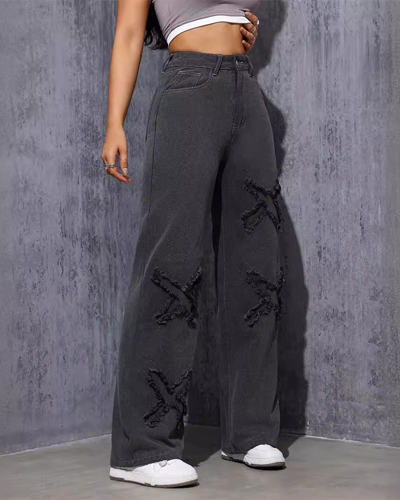 Women's Straight Jeans D-102