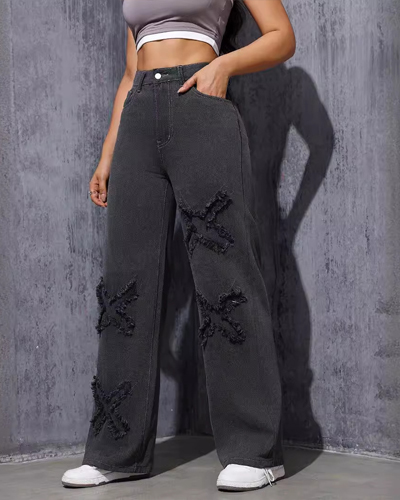 Women's Straight Jeans D-102