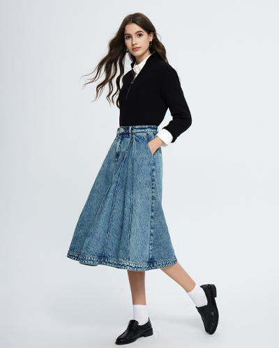 Women's Denim Skirts 86145